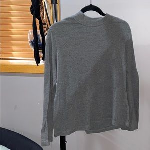Dark great long sleeve mock neck